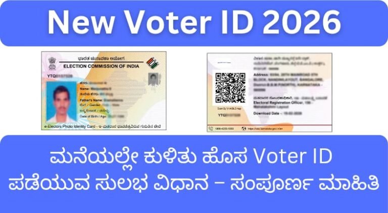 Voter ID Card online application process for new voter ID 2026 through Election Commission of India