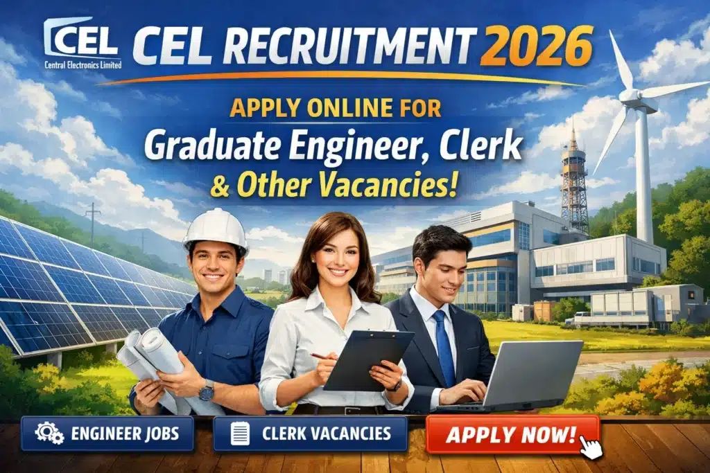 CEL Recruitment 2026 Apply Online